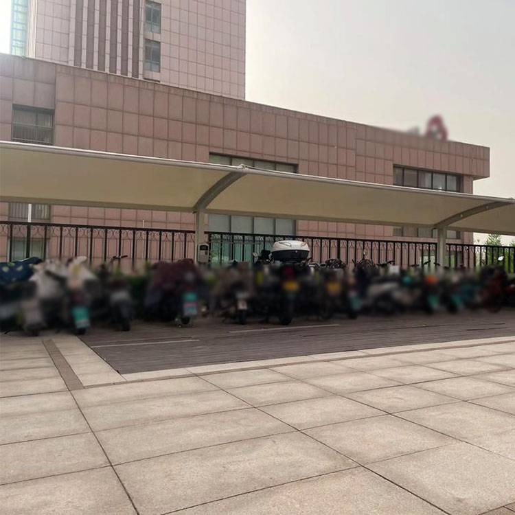 陇川县膜结构电动车棚